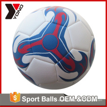 guangzhou sporting goods cheap in bluk official size and weight rubber size 5 soccer ball football